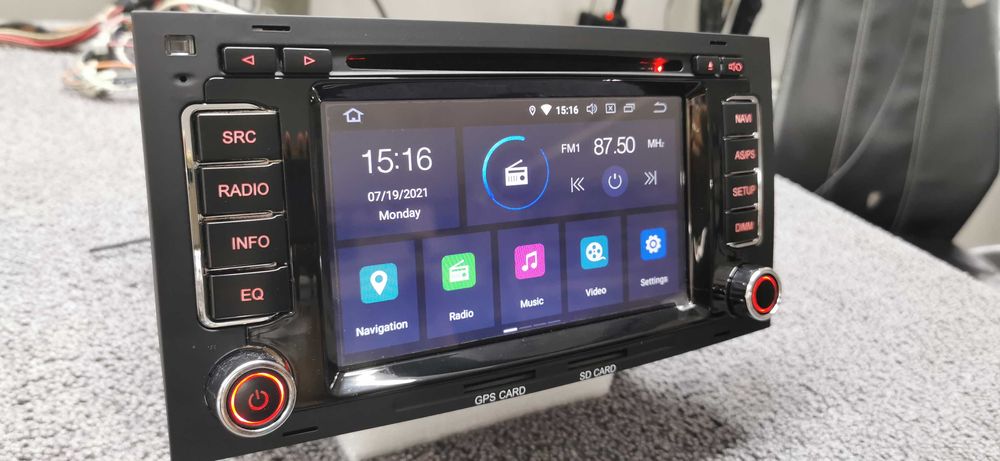 Navigatie Vw Touareg,-T 5 ANDROID 10.0 OCTACORE 64GB/4GB RAM