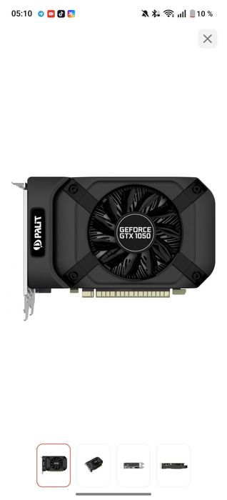 Продам geforce gtx 1050 palit