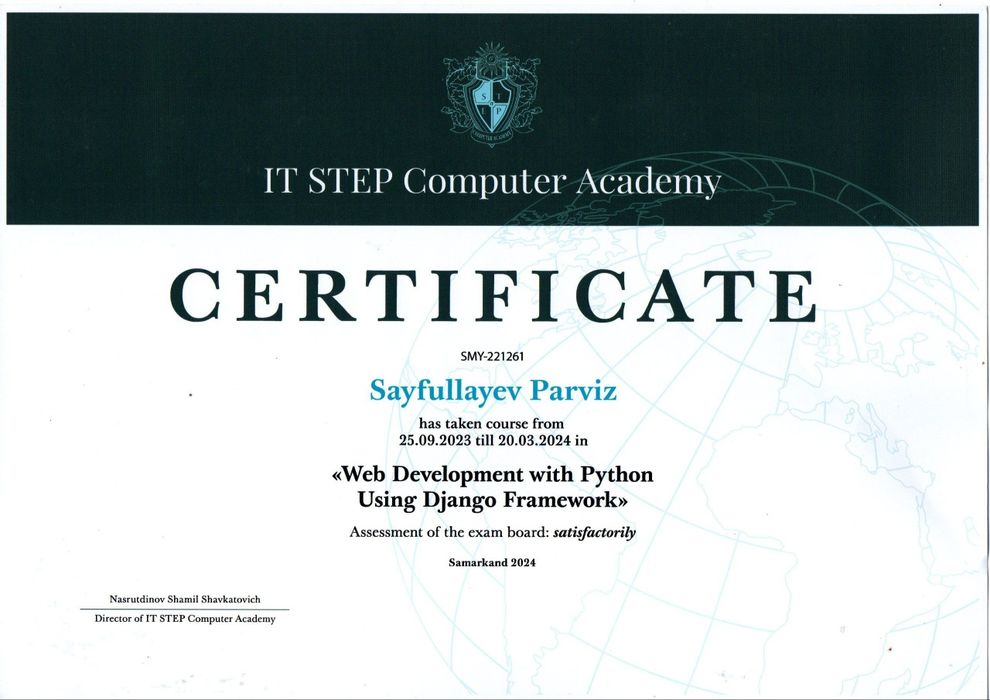 Репетитор по Python (онлайн)