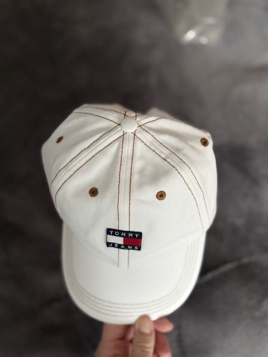 Tommy Jeans sapca unisex denim alb marime OS noua originala