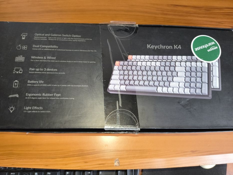 Геймърска клавиатура Keychron K4 version 2
