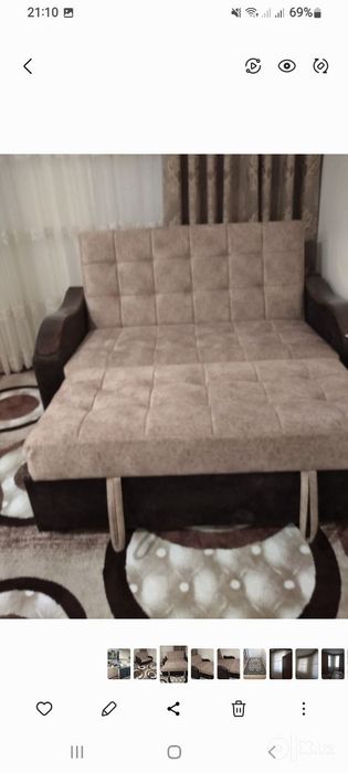 Раскладной диван б/у