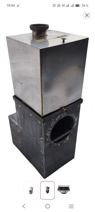 Печь для бани новая