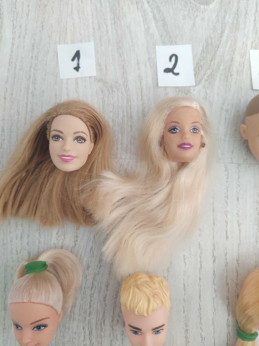 Барби, Кен, LOL OMG нови глави и ръце за ремонт на кукли.