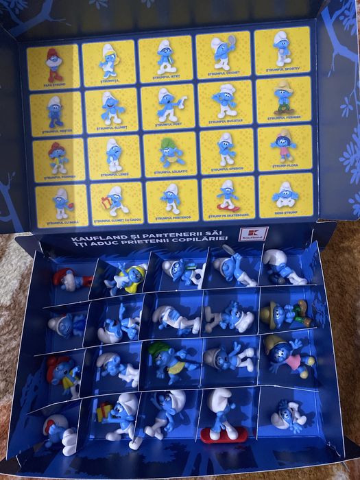 Colecția de Ștrumfi Kaufand Complecta