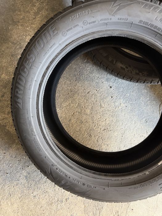 4 anvelope iarna 215/55/18 , Bridgestone , DOT 2023 , 6-8 mm !