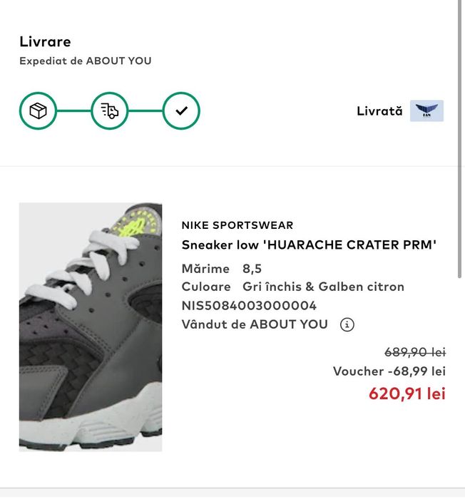 Adidasi nike huarache