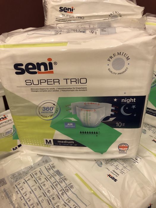 Scutece adulti SENI SUPER TRIO -Pampers