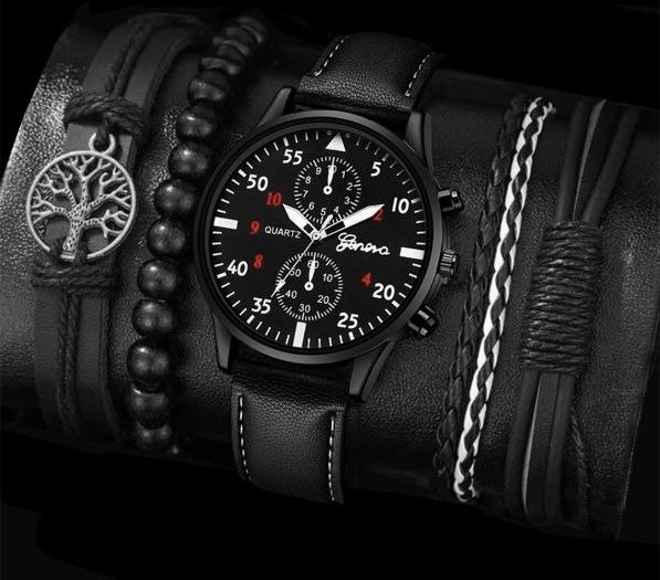 Часы Geneva, браслеты в подарок