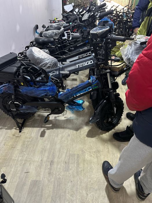 Электровелосипед с двумя аккумуляторами