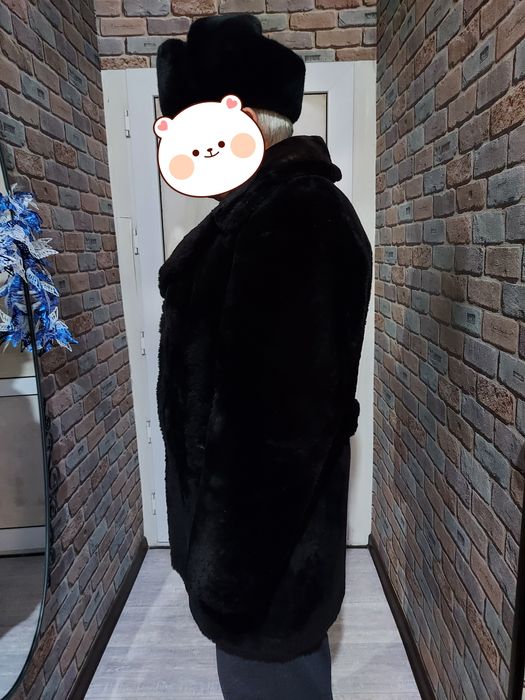 Шуба цигейковая советская