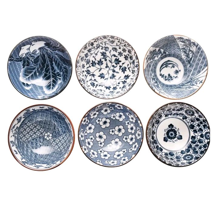 Комплект от 6 бр керамични купички