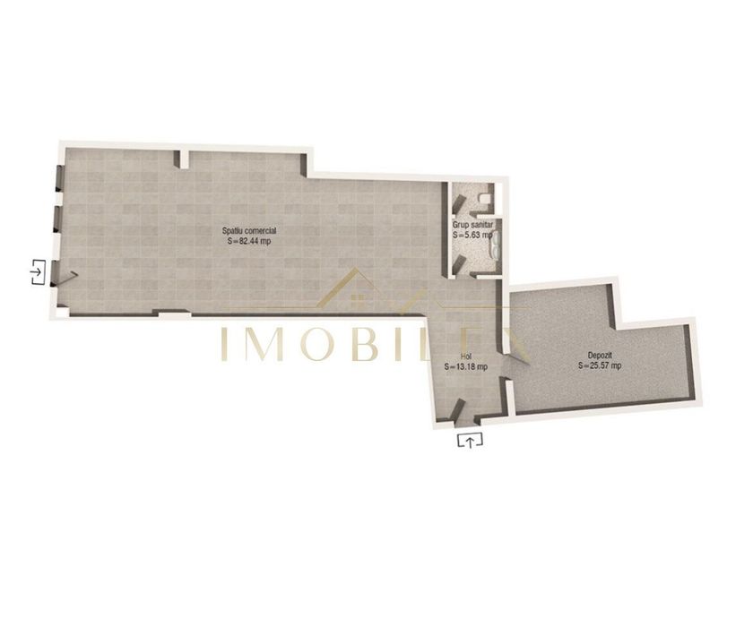 Spatiu comercial de 126.82 mp , Zona Ultracentrala