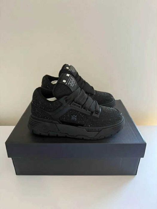 Adidasi AMIRI MA-1 Black Crystal