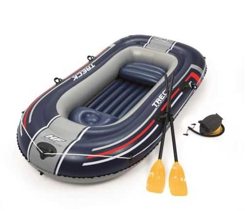 Надуваема лодка 61068 Bestway до 225 кг. 255 x 127 см с гребла и помпа