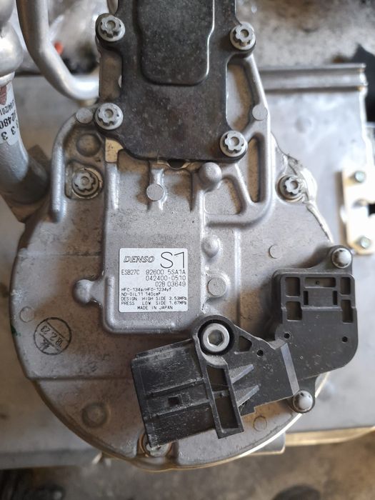 Compresor clima nissan leaf an 2020 electric