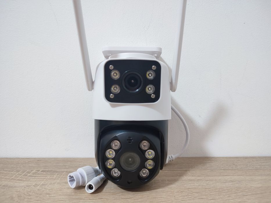Camera supraveghere Dubla Exterior ,Wireless, Ultra HD, Wifi, iCsee