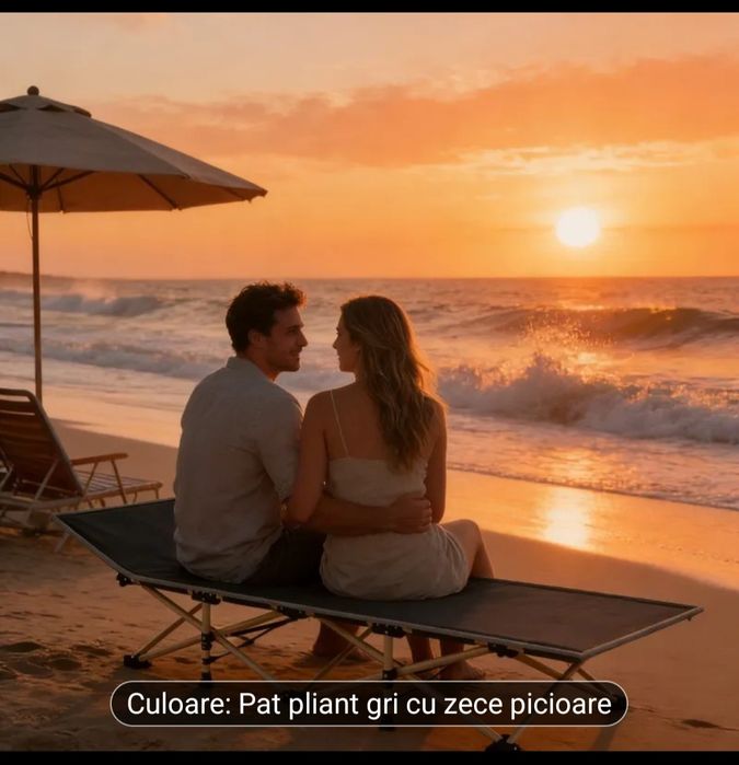 Șezlong pliabil  , 190x56x83cm