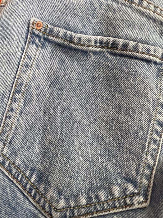 Джинсы zara голубые 36 р.