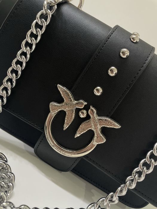 Geanta pinko love one gold