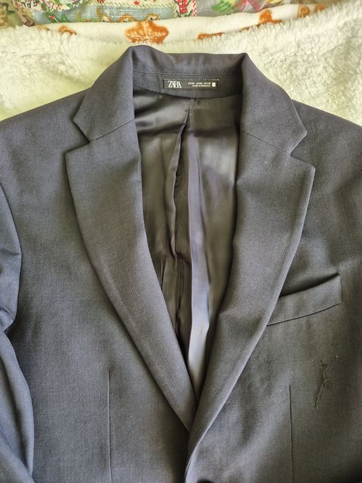 Sacou barbateasc Zara M 100% lana