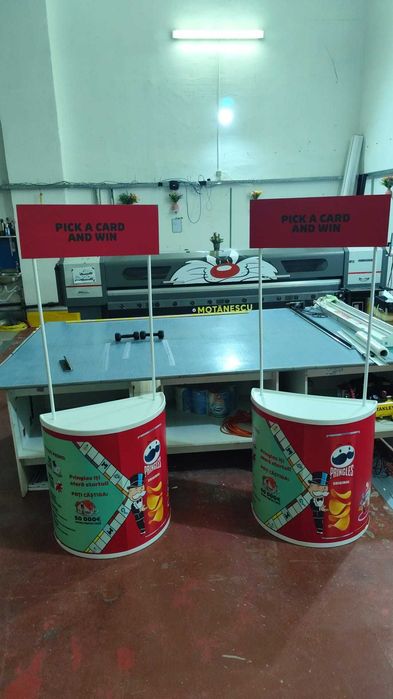 Masă sampling personalizată  - pentru evenimente