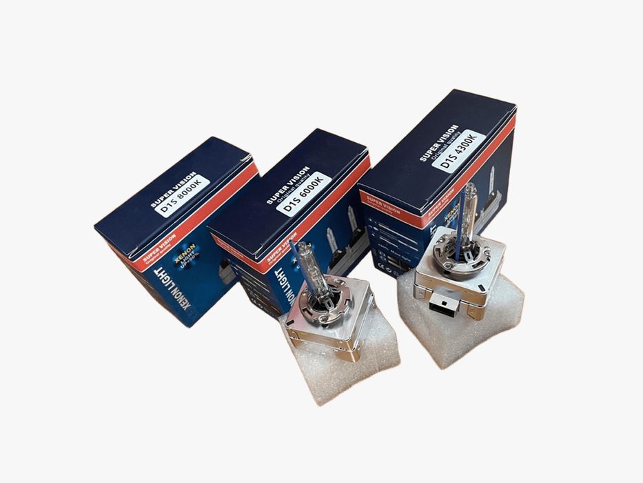 Set 2x xenon D1S D2S D3S 35w 12v 4300k 6000k 8000k 3200 Lumeni