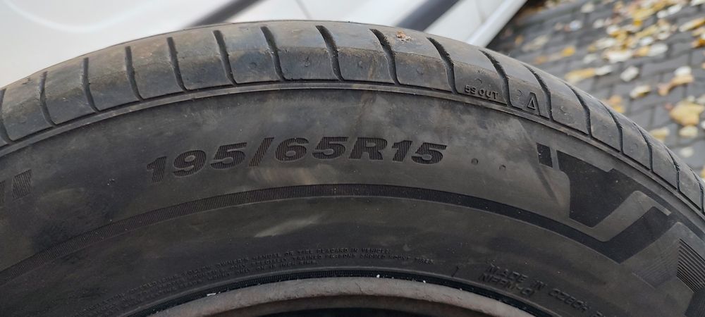 Летни гуми 195x65x15 с джанти 5х98х15 Пежо Ситроен Фиат