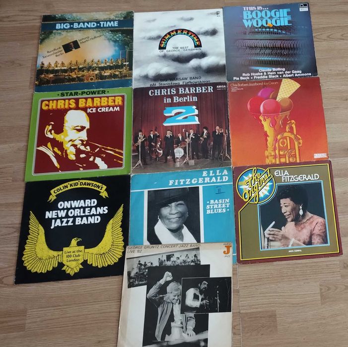10 disc vinil vinyl muzica jazz LOTUL 35
