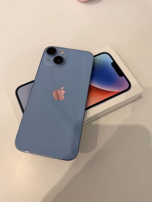 iPhone 14 128gb голубого цвета