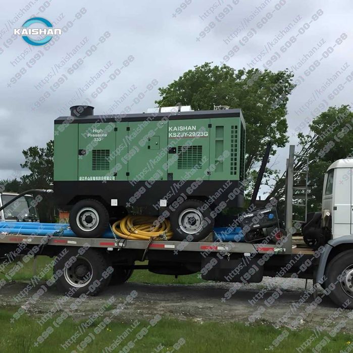 Промышленные компрессоры Kaishan глубокого бурения KSZJ/LGZJ до 40 бар