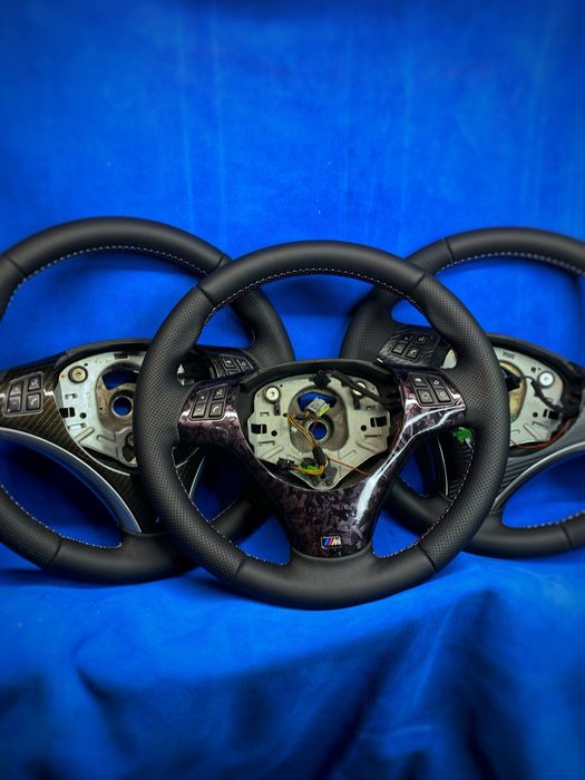 Volan Bmw seria 1/3 reconditionat/tapitat cu piele e90/91/92 f30/31