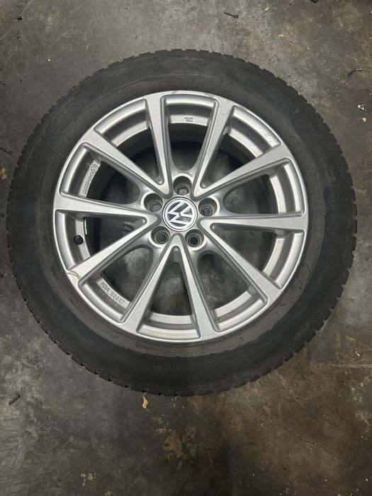 VW оригинални джанти 5х100 с гуми 195/60/16