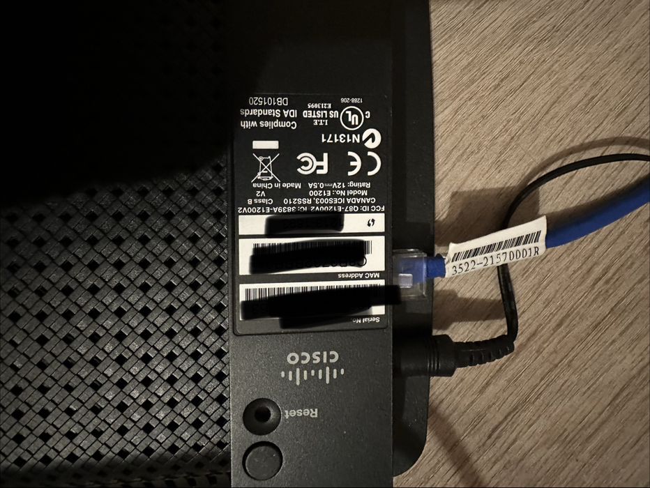 Cisco linksys e1200
