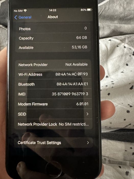 Iphone 8 в безупречно състояние