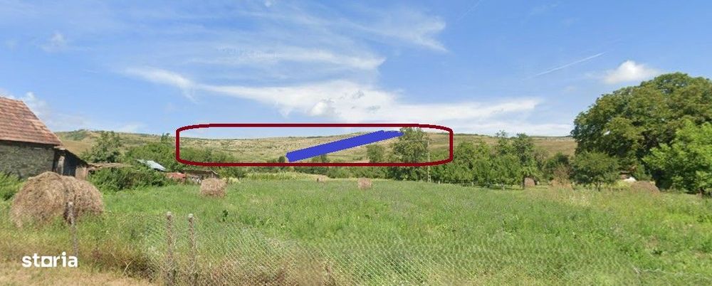 Teren extravilan in Feiurdeni, 17400 mp, expunere sudica