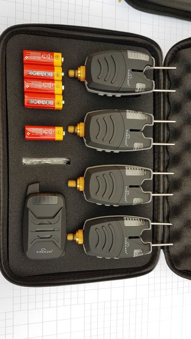 Set 4 Avertizori cu Statie Wind Blade SI 4 Swinger cu led MKM3