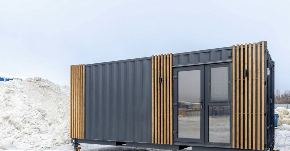 Дома из морских контейнеров