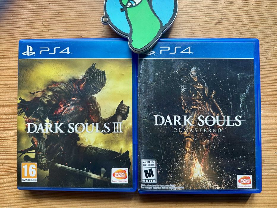 Dark Souls III 3 + Dark Souls Remastered PlayStation 4 PS4 PlayStation 5 PS5