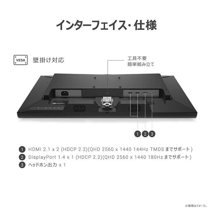 Новый Игровой монитор DELL G2725D 27-дюймовый QHD 2560x1440 до 180 Гц