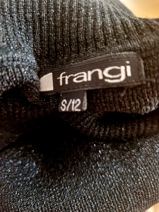 2 Topuri tricotate din matase cu fir metalic - Frangi