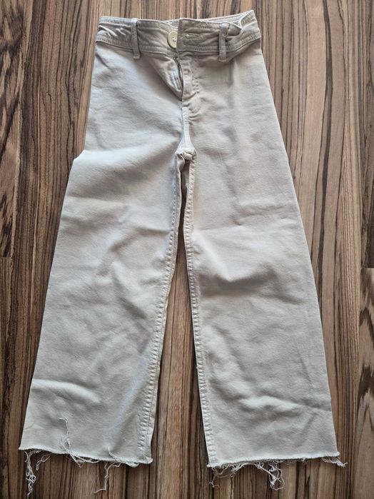 Нови бели дънки Зара за момиче