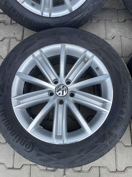 Jante VW Tiguan 7J ET43 5X112 Anvelope 235 55 18