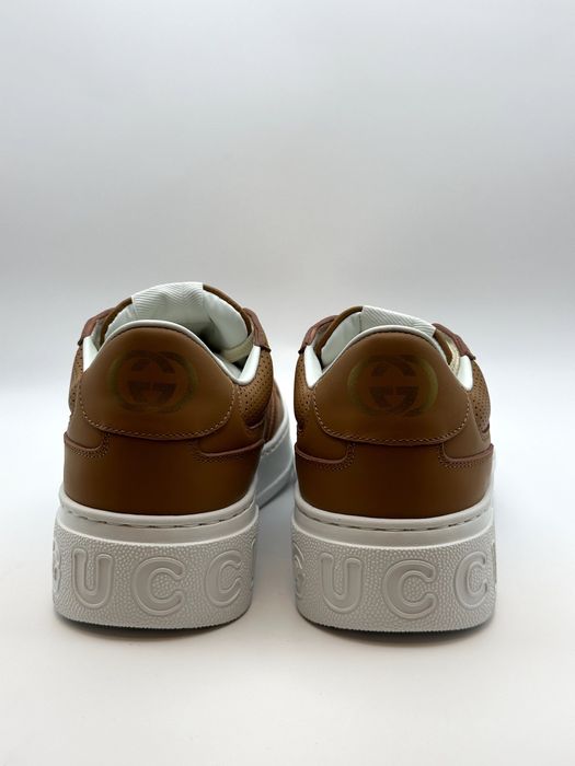 Gucci Classic Brown White Sole Sneakers