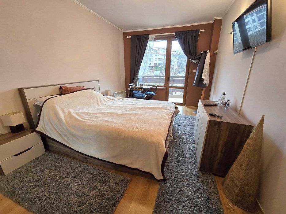 Двустаен апартамент в Ceder Lodge, на 100 м от ски лифта в Банско