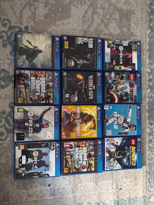 Диски для ps4 , пс4, sony playstation