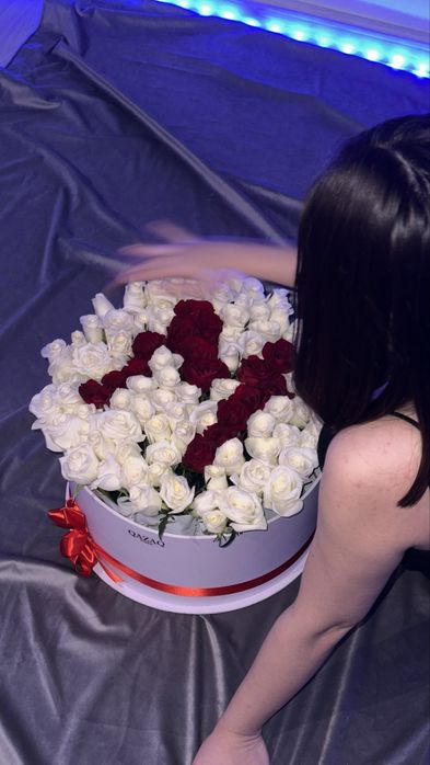 101 роза с любым именем