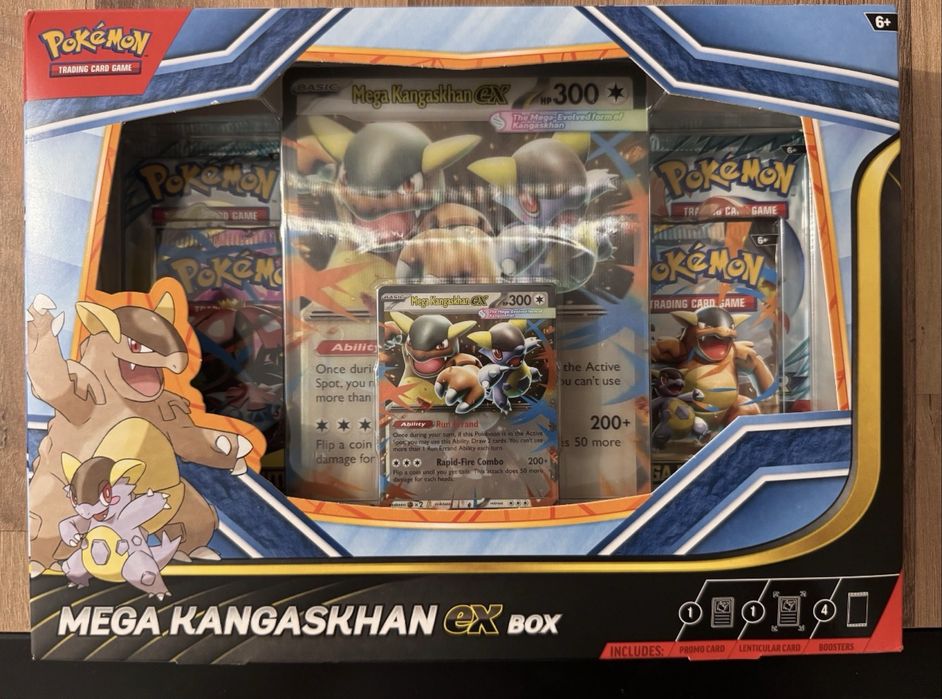 Pokemon TCG Mega Evolution Mega Kangaskhan EX box