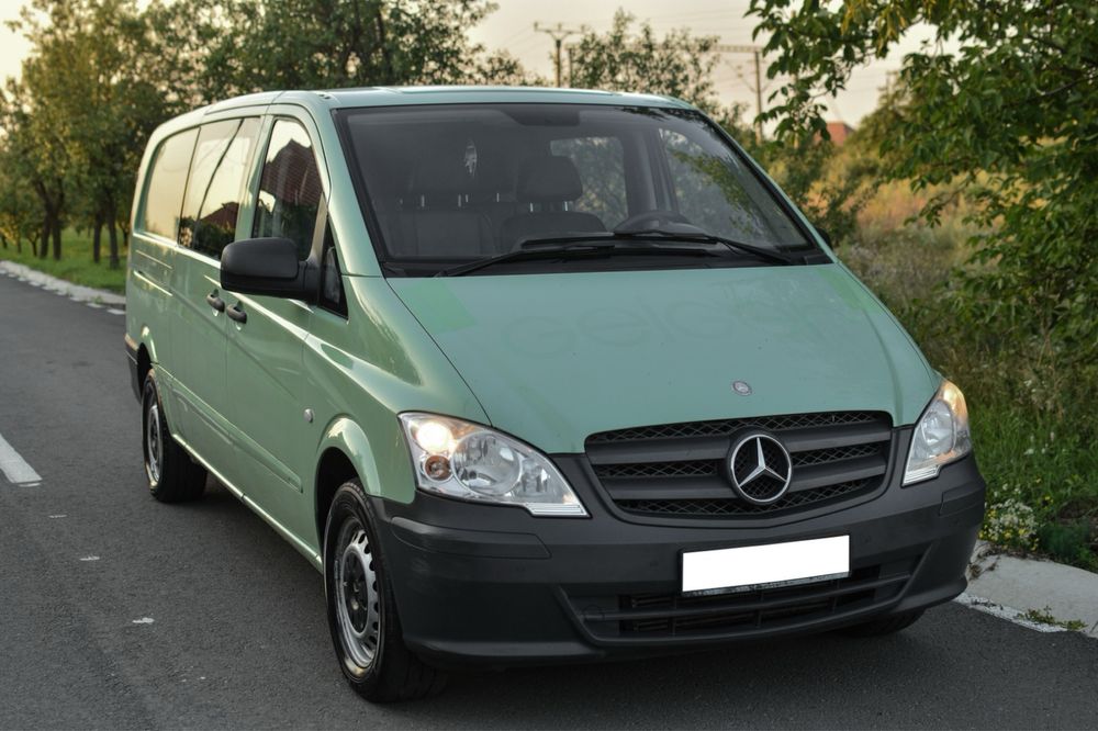 Mercedes Benz Vito 2.2CDi 136 Cp-Euro5-2012-Mixt-Clima-Carlig-Lung-