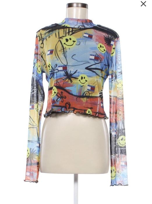 Bluza Smiley Tommy Jeans originals noua